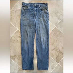 Vintage Calvin Klein Jeans Mens 34x33-34 Made in USA Straight Medium Stone Wash